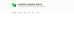 Desktop Screenshot of curtisgreen-arts.com