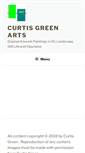 Mobile Screenshot of curtisgreen-arts.com