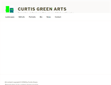 Tablet Screenshot of curtisgreen-arts.com